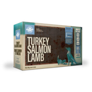 Mélange Dinde, Saumon, Agneau - 4lbs